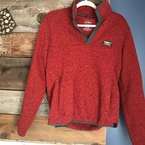 L.L. Bean Pullover Snap T